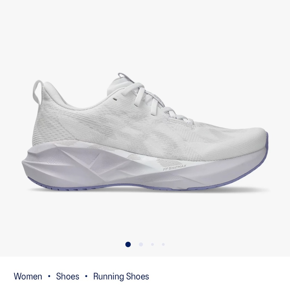Asics White and Gray Athletic Shoes - Picture 2 of 8